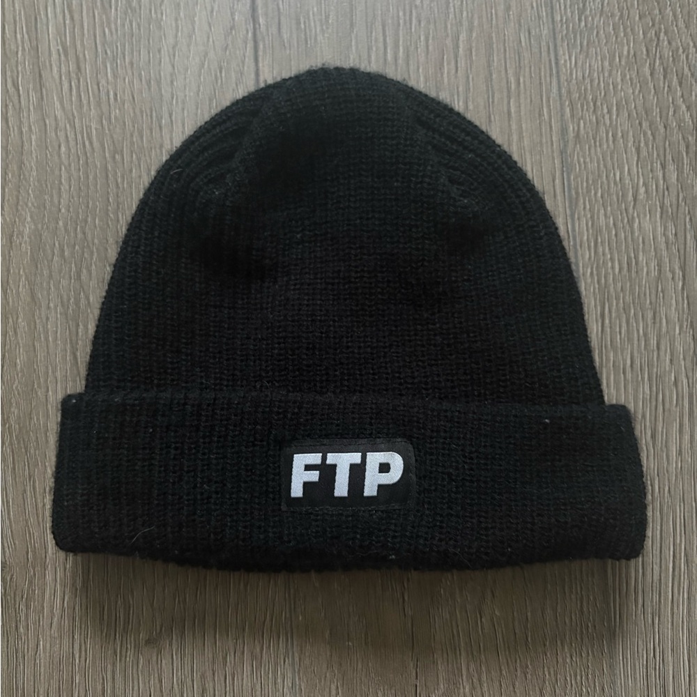 FTP Black Knit Cap